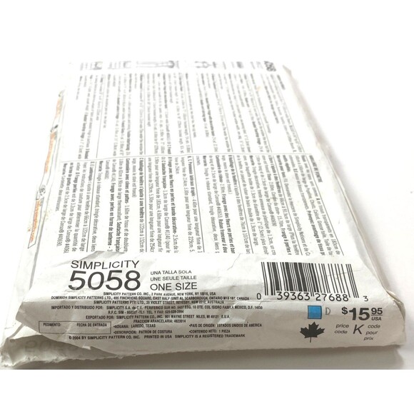 Simplicity 5058 ShowHouse Victorian Window Treatments Shade Drapery Panels Swag - Picture 3 of 3